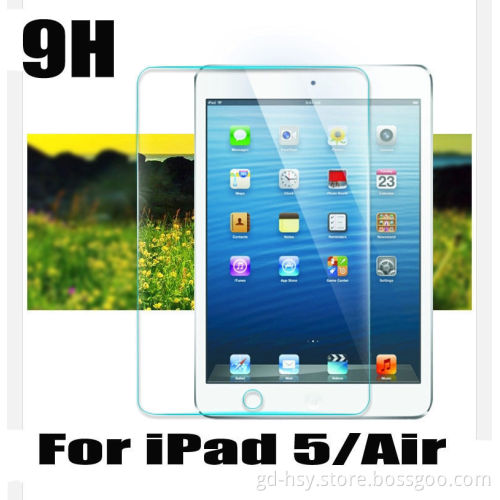 HUYSHE 2.5d tempered glass screen protectors for ipad air wholesale tempered glass screen protector